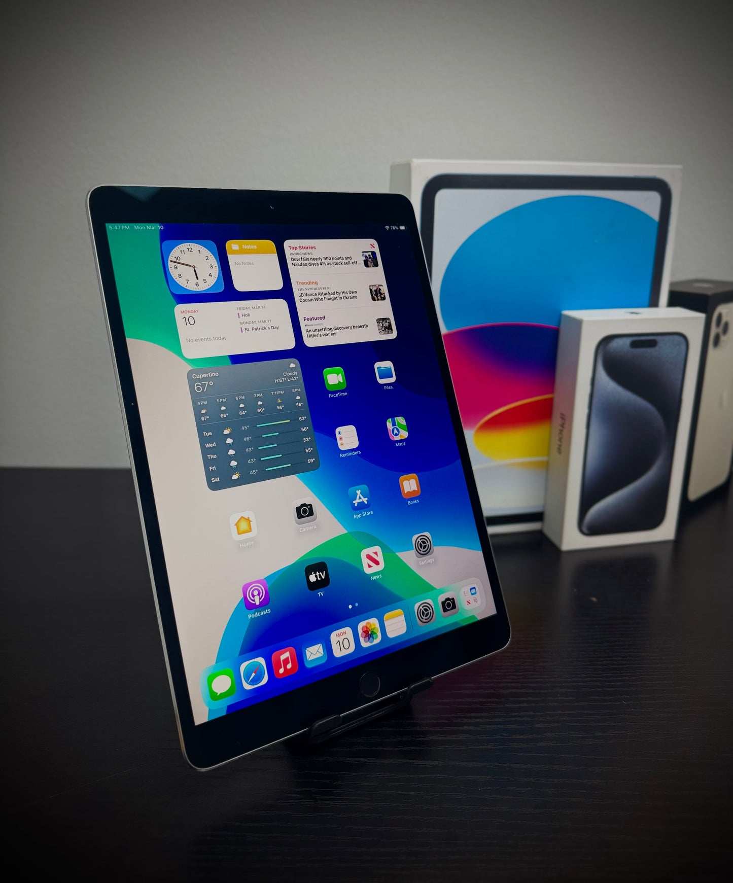 iPad Pro 10.5” (2017) | Wi-Fi  | Retina Display | A10X Fusion Chip