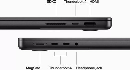 Apple MacBook Pro 2024 14” | M4 Chip | 16GB RAM | 512GB SSD | Space Black | Retina Display | High Performance